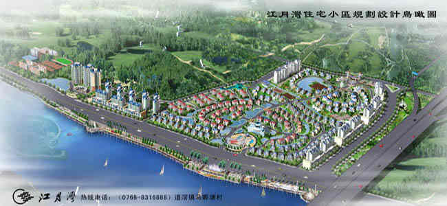 江月湾成图